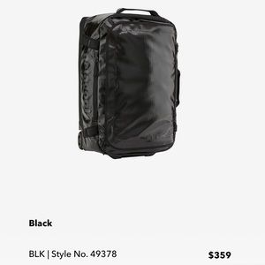 Patagonia Black Hole Wheeled Duffle 40L